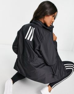 Черная утепленная куртка adidas Outdoors 3S-Черный