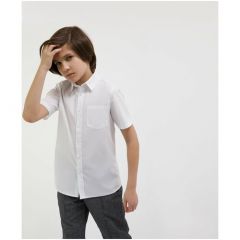 Школьная рубашка Gulliver, размер 164, белый