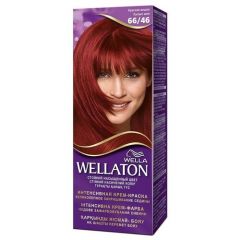 Wellaton стойкая крем-краска для волос, 66/46 красная вишня, 110 мл