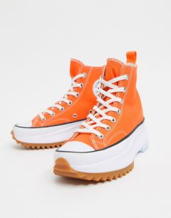 Оранжевые кроссовки Converse Run Star Hike Hi-Оранжевый