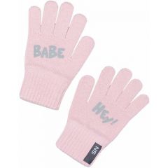 Перчатки NIKASTYLE, размер 4, розовый