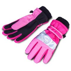 Перчатки TuTu, размер 17(11-12лет), розовый