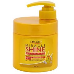 CRUSET Маска ботокс для волос, 5 чудо масел, супер сияние и защита воском Miracle Shine Wax 500