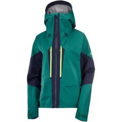 Куртка Salomon Outpeak Gtx 3L Jkt W, размер S, зеленый, синий