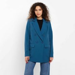 Пиджак Minaku, размер 42, бирюзовый, синий