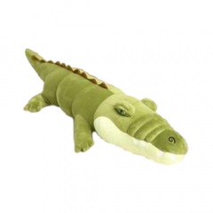 Мягкая игрушка длинный крокодил, зеленый 100 см
