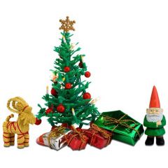 Lundby Набор для кукол Рождественский (LB_60604700) зеленый