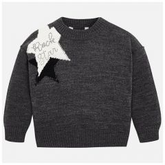 Пуловер Mayoral, размер 122, серый