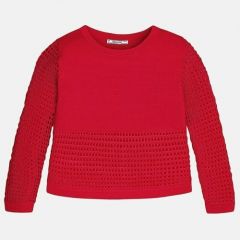 Пуловер Mayoral, размер 14 лет (152-157 см), красный