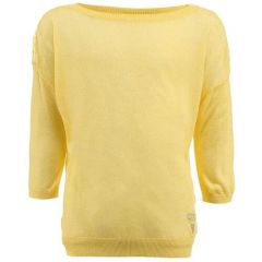Пуловер GUESS, размер 6, желтый