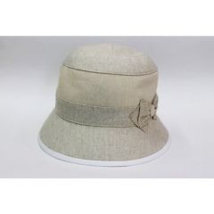 Шляпа , размер 58 - 59, бежевый