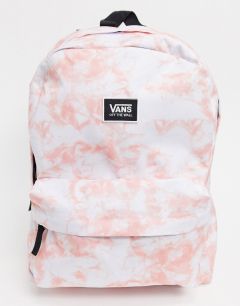 Рюкзак с принтом тай-дай розового цвета Vans Realm-Розовый