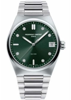 Швейцарские наручные  женские часы Frederique Constant FC-240GRD2NH6B. Коллекция Highlife