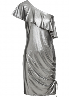 Платье с металлическим отливом