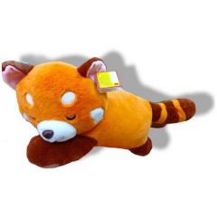 Мягкая игрушка спящая Красная панда 60 см