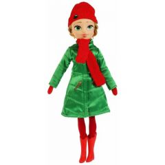 Кукла Царевны Василиса в зимней одежде .