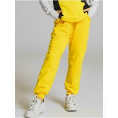 Школьные брюки джоггеры ИНОВО, размер 104, желтый