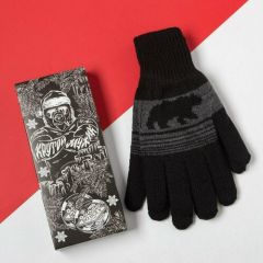 Мужские перчатки в подарочной коробке