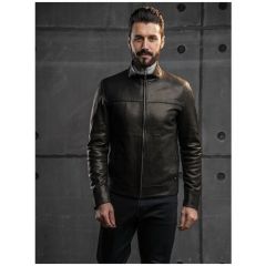 Кожаная куртка Sartori Dodici, размер XL, черный