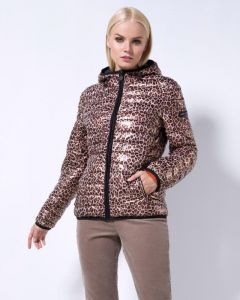Куртка, р. 42, цвет леопард