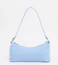 Эксклюзивная голубая нейлоновая сумка на плечо My Accessories London-Синий