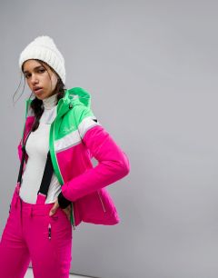Дутая горнолыжная куртка Dare2be Premiss-Розовый