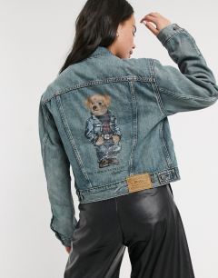 Джинсовая куртка Polo Ralph Lauren-Синий