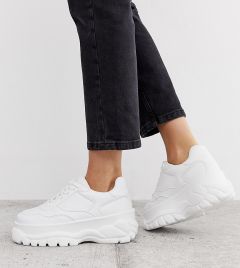Белые массивные кроссовки ASOS DESIGN Denmark-Белый