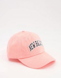 Розовая кепка в университетском стиле New Balance-Розовый