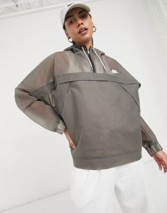 Пыльно-серая куртка-анорак Nike Earth Day-Черный цвет