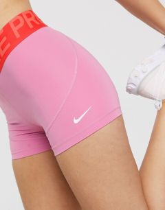 Розовые шорты длиной 3 дюймов Nike Training Pro-Розовый