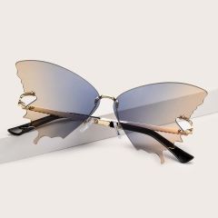 Солнечные очки в форме бабочки