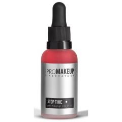 ProMAKEUP Laboratory Масло-основа под макияж антиоксидантное Stop Time, 30 мл, розовый