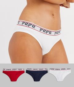 Набор из 3 трусов Pepe Jeans mari-Мульти
