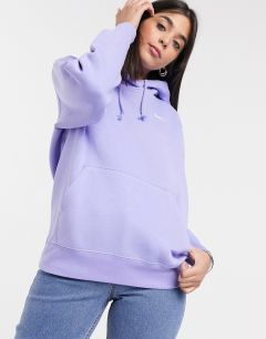Фиолетовое oversize-худи с логотипом-галочкой Nike-Фиолетовый