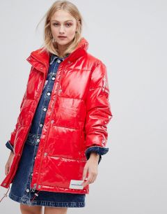 Дутая куртка Calvin Klein Jeans-Красный