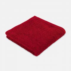 Полотенце махровое Frottana Elegance-Uni 50x100см, цвет красный
