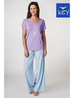 Пижамы LNS 413 A22 Пижама женская со штанами
