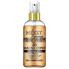 NEXPROF 3D Масло-спрей кера-терапия выпадения, жирности и перхоти для волос и кожи головы, 120 мл, спрей