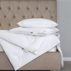 Одеяло Linen, льняное волокно в хлопковом тике, всесезонное (140х205 см)