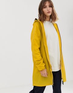 Удлиненная непромокаемая куртка K Way-Желтый