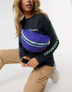 Двусторонняя сумка-кошелек на пояс зеленого и фиолетового цвета Berghaus Blitz 85-Зеленый