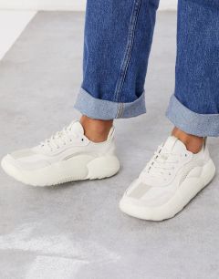 Белые низкие кроссовки UGG L.A. Cloud-Белый