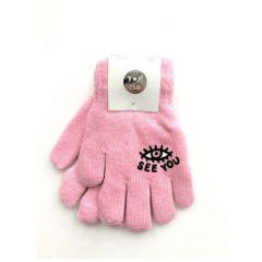 Перчатки Yo!, размер 3, розовый