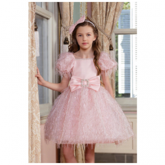 Платье Pamina, размер 146, розовый