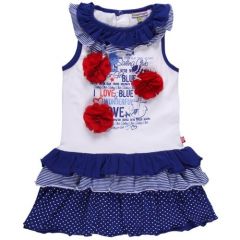 Платье Sweet Berry, размер 104, синий