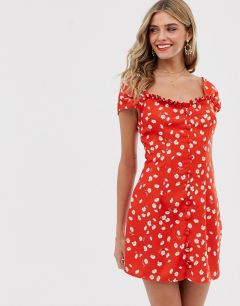 Платье мини Finders Keepers - Mae-Красный