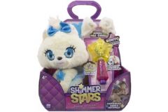 Мягкая игрушка Shimmer Stars Плюшевая белая собачка 20 см