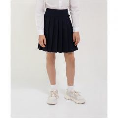 Школьная юбка Gulliver, размер 134, синий