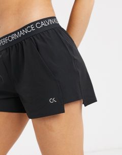 Черные шорты Calvin Klein performance-Черный